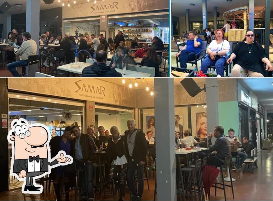 Dai un'occhiata agli interni di SAMAR lounge bar