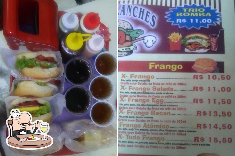 Comida em Lanchonete Fast-Food Burger - Bomba Boss Lanches