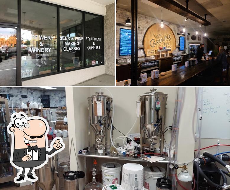 Carolina Brew Supply, Brewery & Winery in Rock Hill Restaurant menu