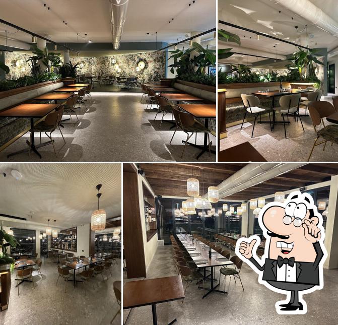Gli interni di La Griglia Osteria Pizzeria Cocktail Bar