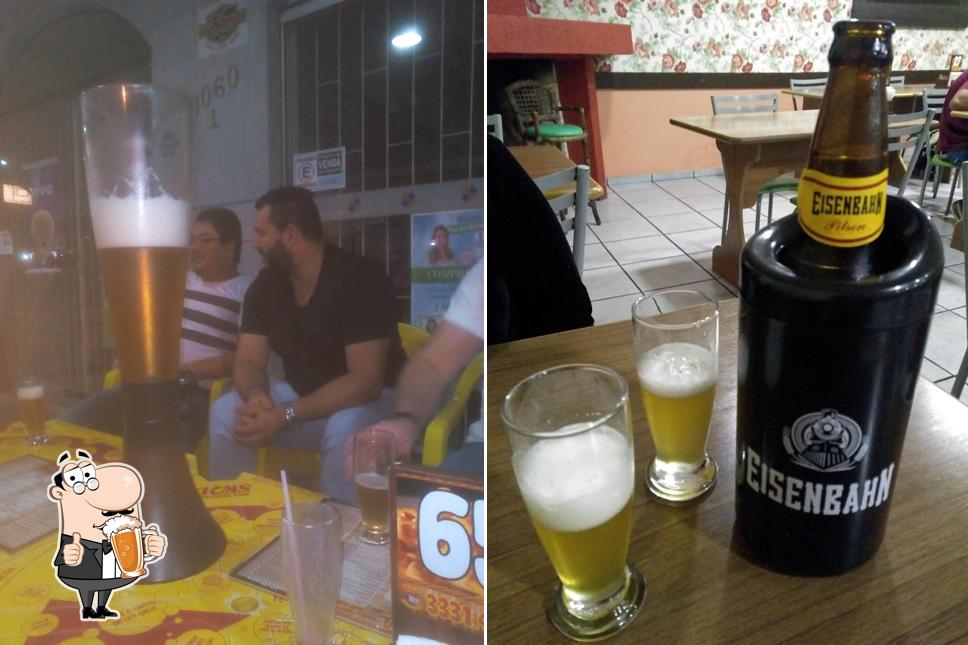 Bugattone Restaurante E Pizzaria serve uma variedade de cervejas