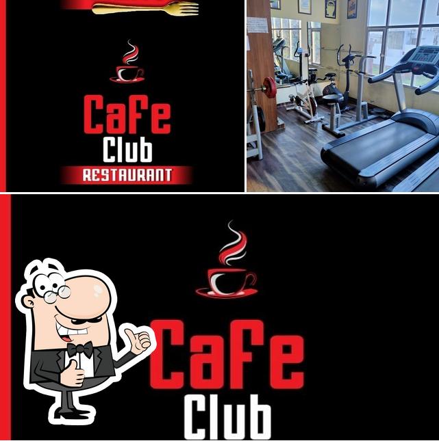 See this picture of Cafe Club