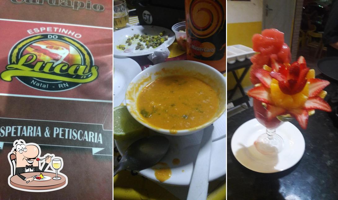 Comida em Espetinho do Lucas Nova Descoberta - Bar Raíz de Natal