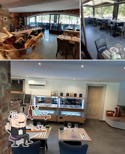 L'intérieur de In Casa Restaurant Centre de Sainte-Lucie-de-Porto-Vecchio