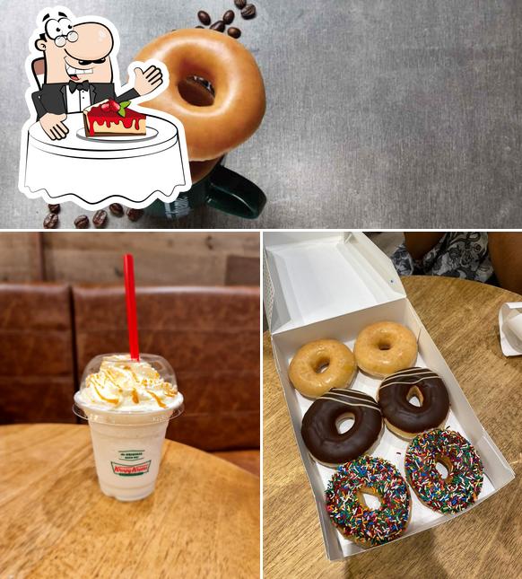 Krispy Kreme propose une éventail de desserts