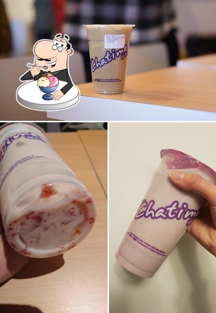 Chatime Bubble Tea offre une variété de plats sucrés