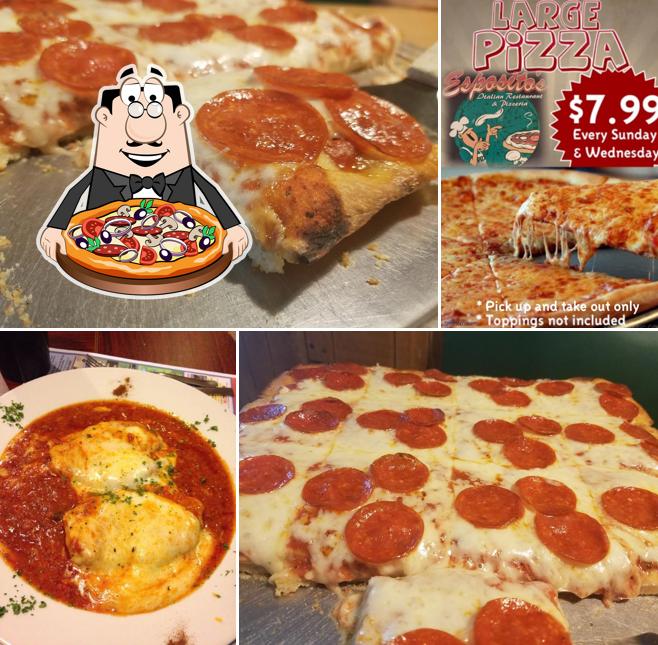 Menu of Esposito's Restaurant & Pizza, Reading reviews and ratings