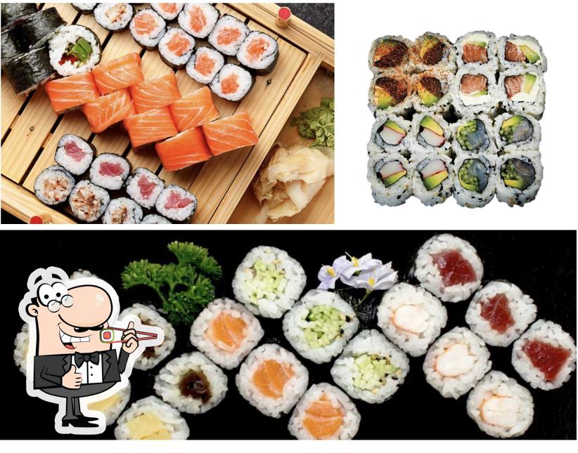 Prova le diverse opzioni di sushi