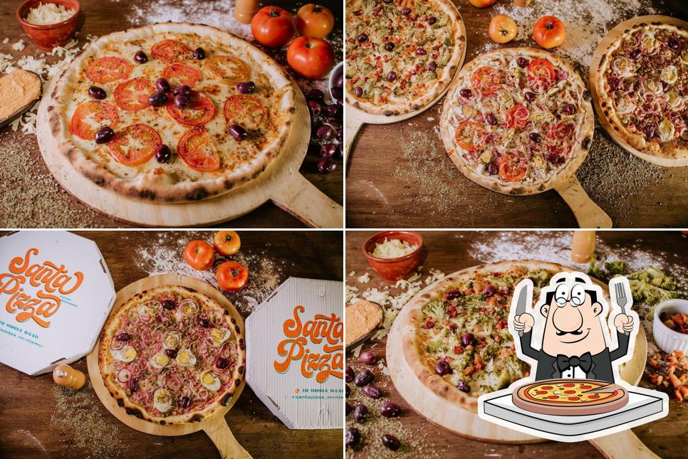 Santa Pizza: Pizzaria, Pizza, Pizza Doce, Combos, Delivery em Monte Mor SP