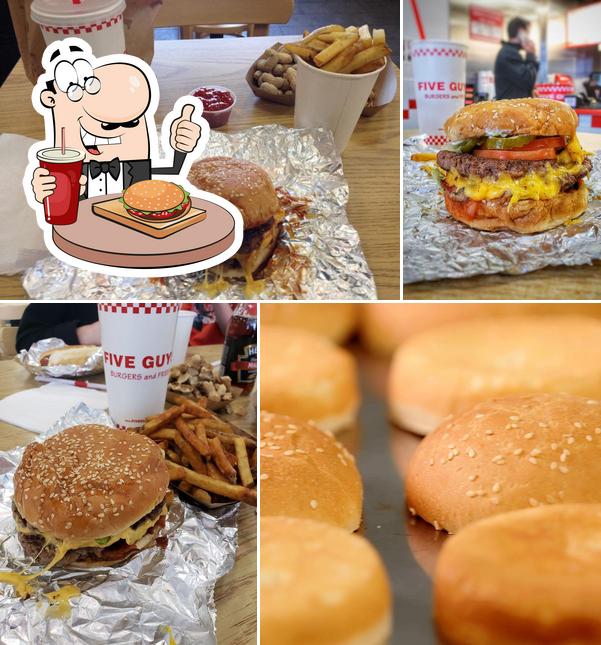 Get a burger at Five Guys