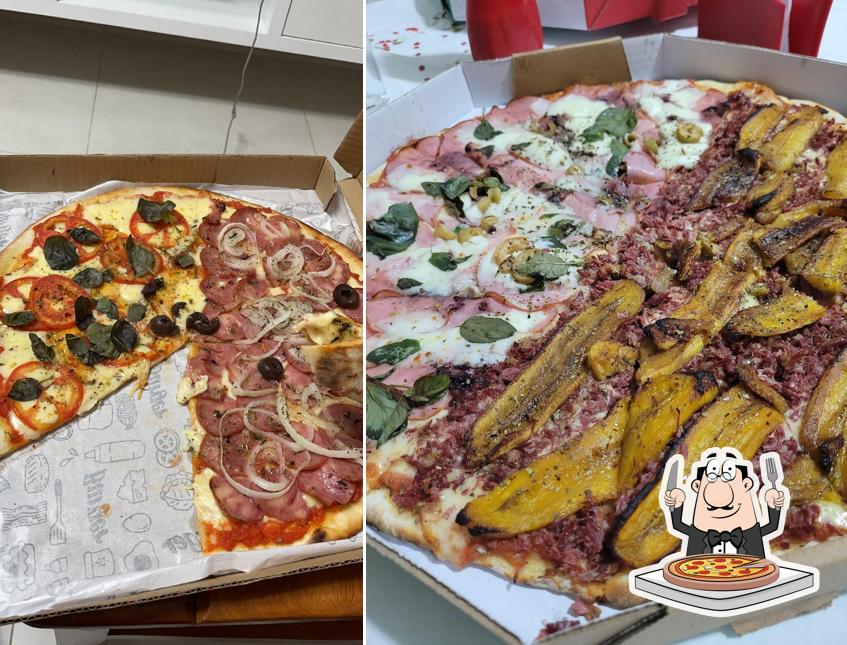 Experimente diferentes estilos de pizza