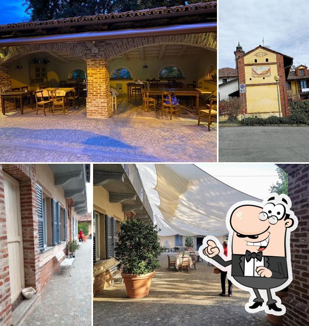Goditi la vista dall'area esterna di Agriturismo Cascina Abate