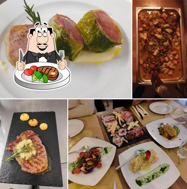 Pick meat dishes at Trattoria Le Calandre