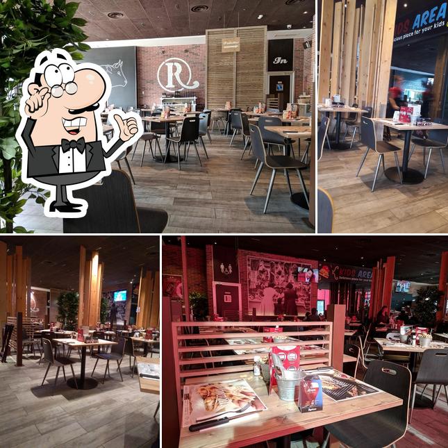 Gli interni di Roadhouse Restaurant Castione Andevenno