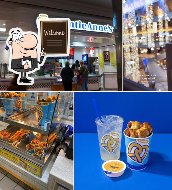 See the pic of Auntie Anne's