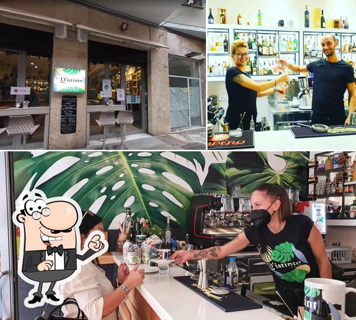 Gli interni di D'istinto Cafè