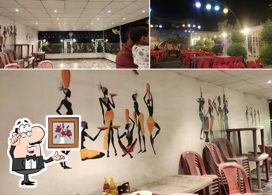 The interior of Fortune Veg Restaurant