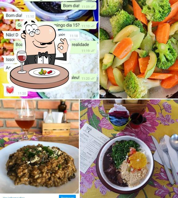 Comida em Gamela