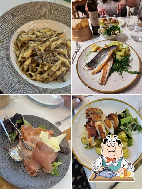 Salmone grigliato al Gostilna pri hrastu