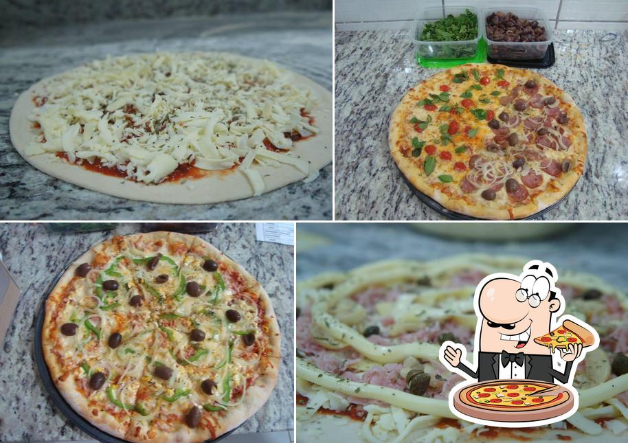 Escolha diversos estilos de pizza