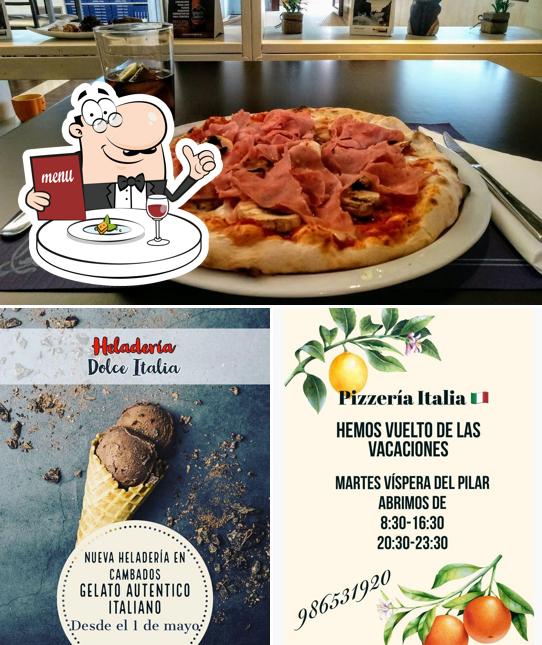 Еда в "Italia Café & Restaurant"