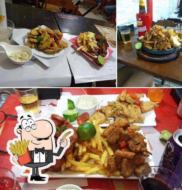Experimente cbatatas fritas francesas no Bar Dias
