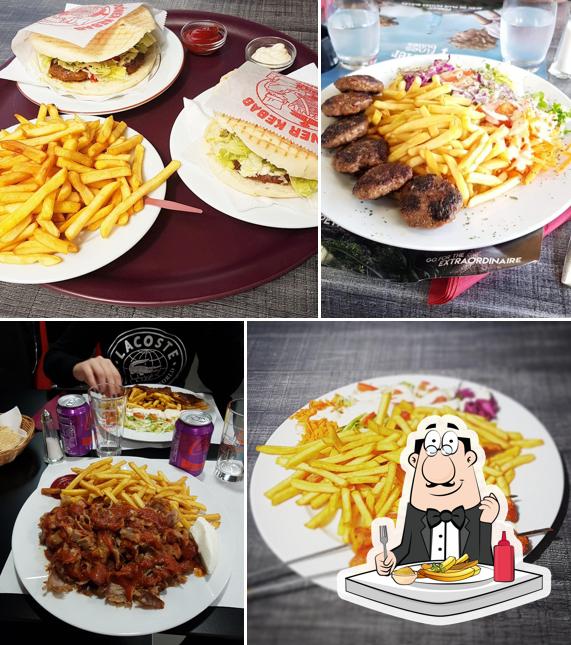 Essayez des pommes frites à Chez Sybelle