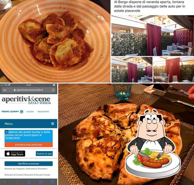 Cibo al Osteria al borgo