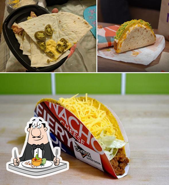 Еда в "Taco Bell Cantina"