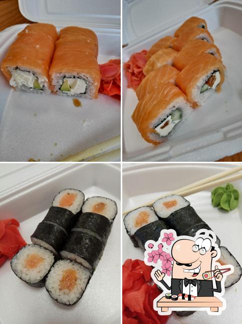 В "Sushi Time" предлагают суши и роллы