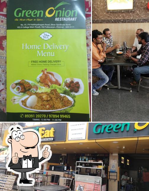 Green Onion Restaurant, Chennai Restaurant menu and reviews