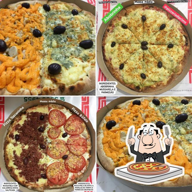 Escolha diversos estilos de pizza