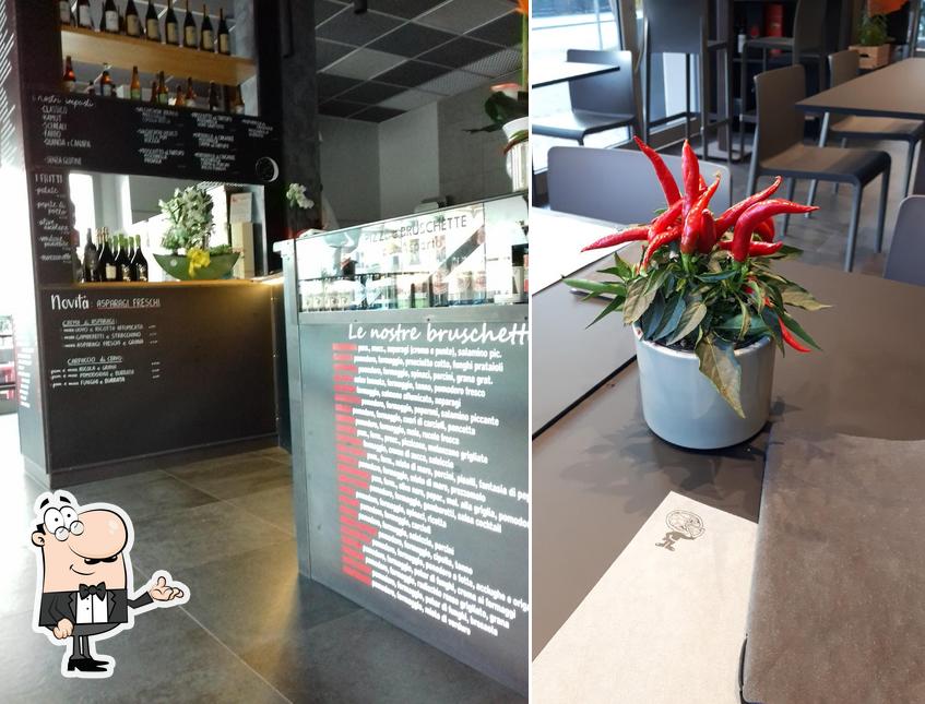 Gli interni di Pizzeria del corso