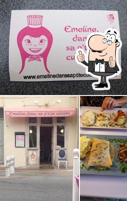 Здесь можно посмотреть снимок ресторана "Emeline dans sa p'tite cuisine"