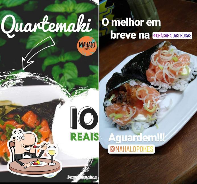 Comida em Espaço gourmet