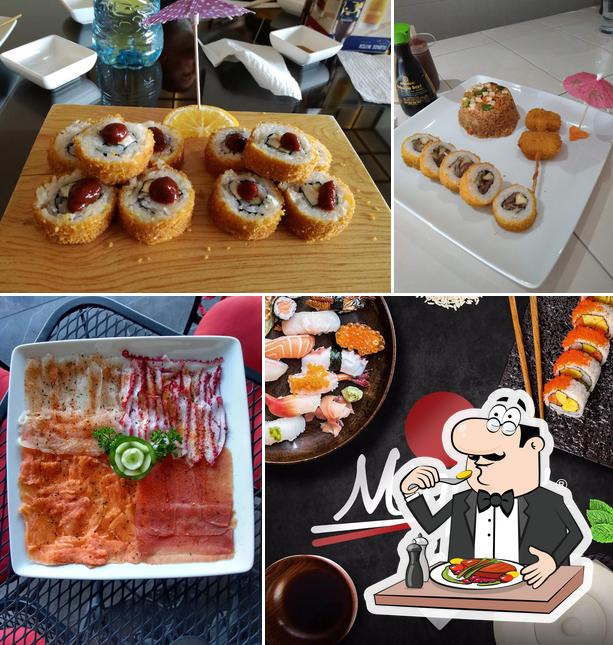 Comida en Minpha Sushi & More