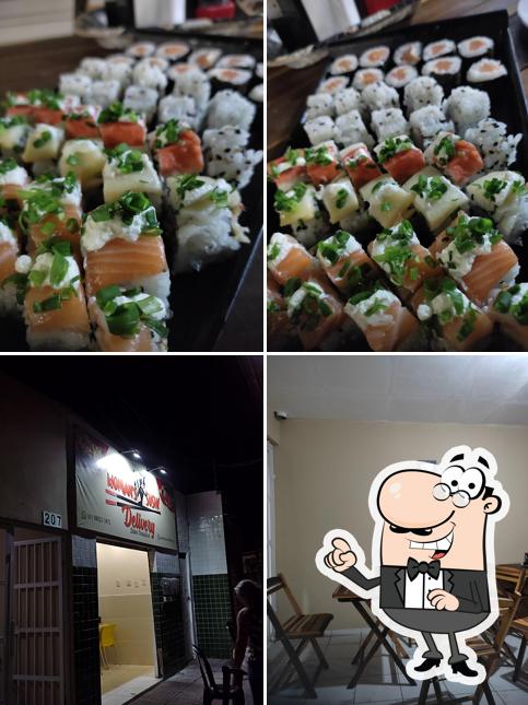 A foto do Womans's Sushi’s interior e comida