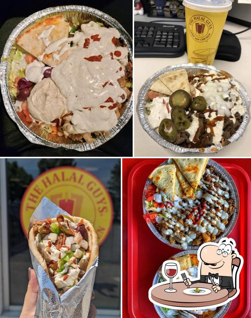 Nourriture à The Halal Guys