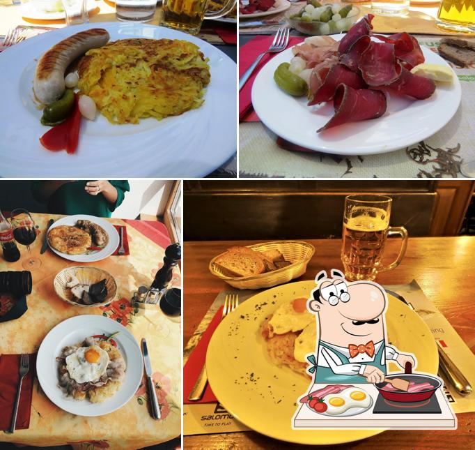 Omelettes al Hotel und Restaurant Fletschhorn