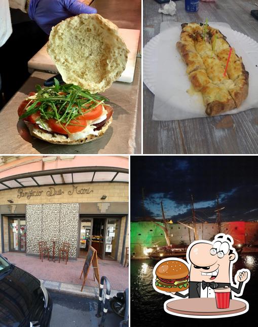 Prova un hamburger a Panificio due Mari