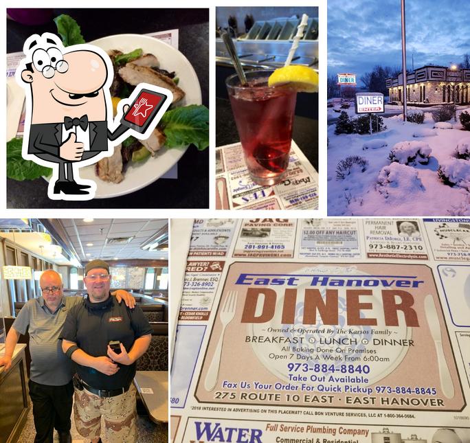 Restaurante East Hanover Diner, Municipio de East Hanover, 275 NJ10 East Carta del