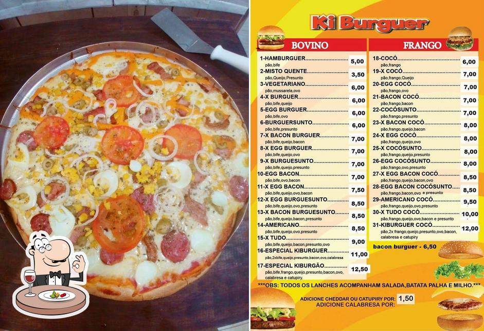 Platos en Kiburguer Lanches E Pizzas