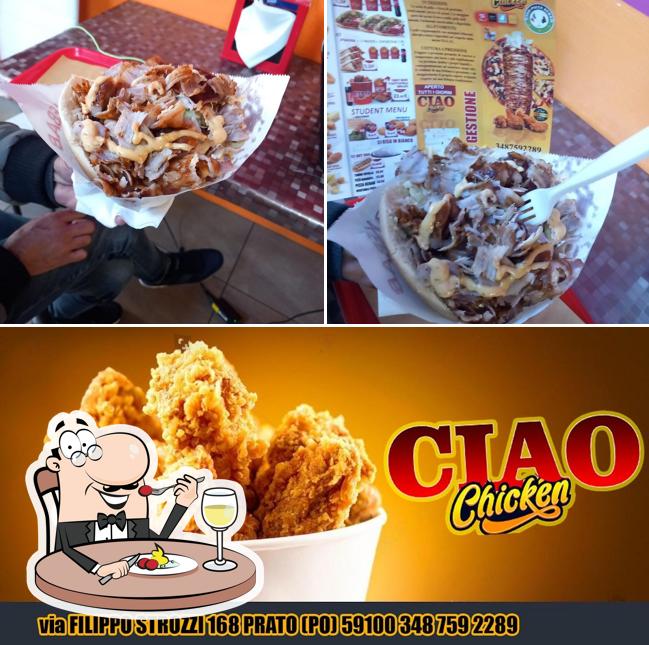 Cibo al ciao chicken pizza kebab