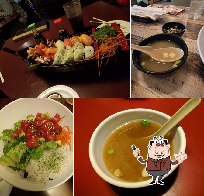 Еда в "Wasabi Sushi & Asian Grill"