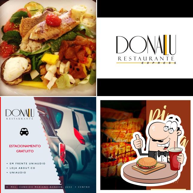 Os hambúrgueres do Restaurante DonaLu Campo Grande MS irão saciar diferentes gostos