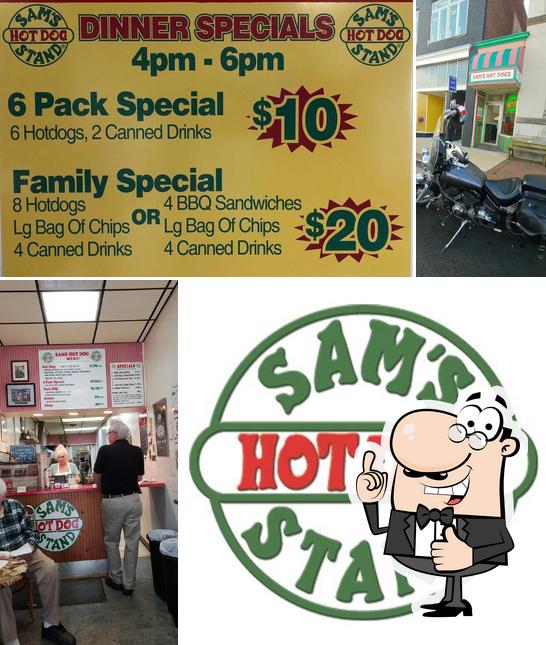 Sam's Hot Dog Stand in Waynesboro Restaurant menu and reviews
