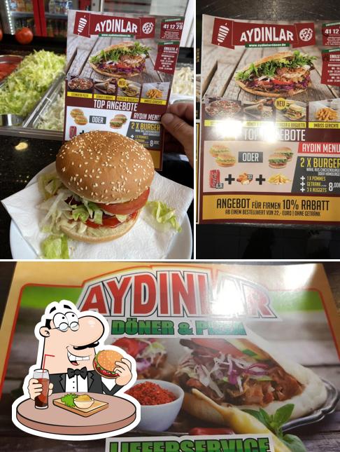 Essayez un hamburger à Aydinlar Döner & Pizza