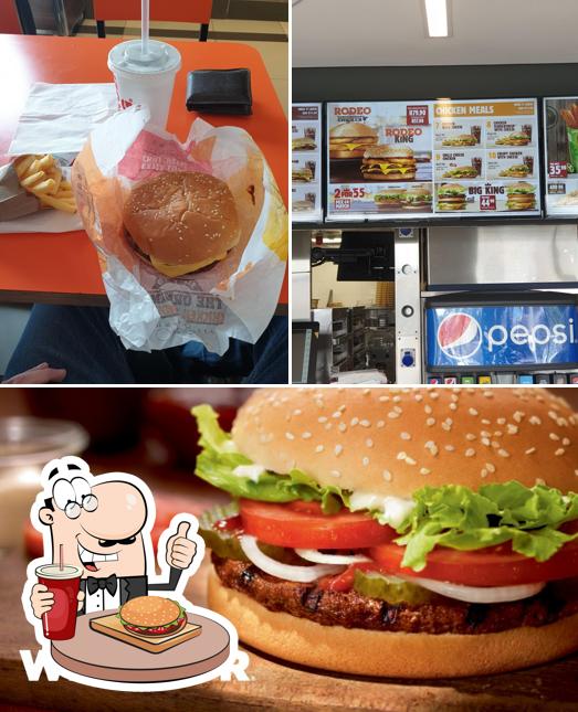 Prenez un hamburger à Burger King Preller Square
