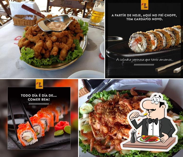 Comida em Fri Chopp