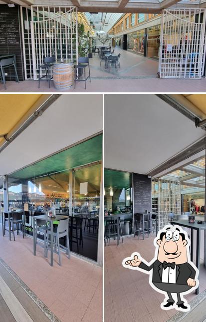 Gli interni di Nuevo Foodland